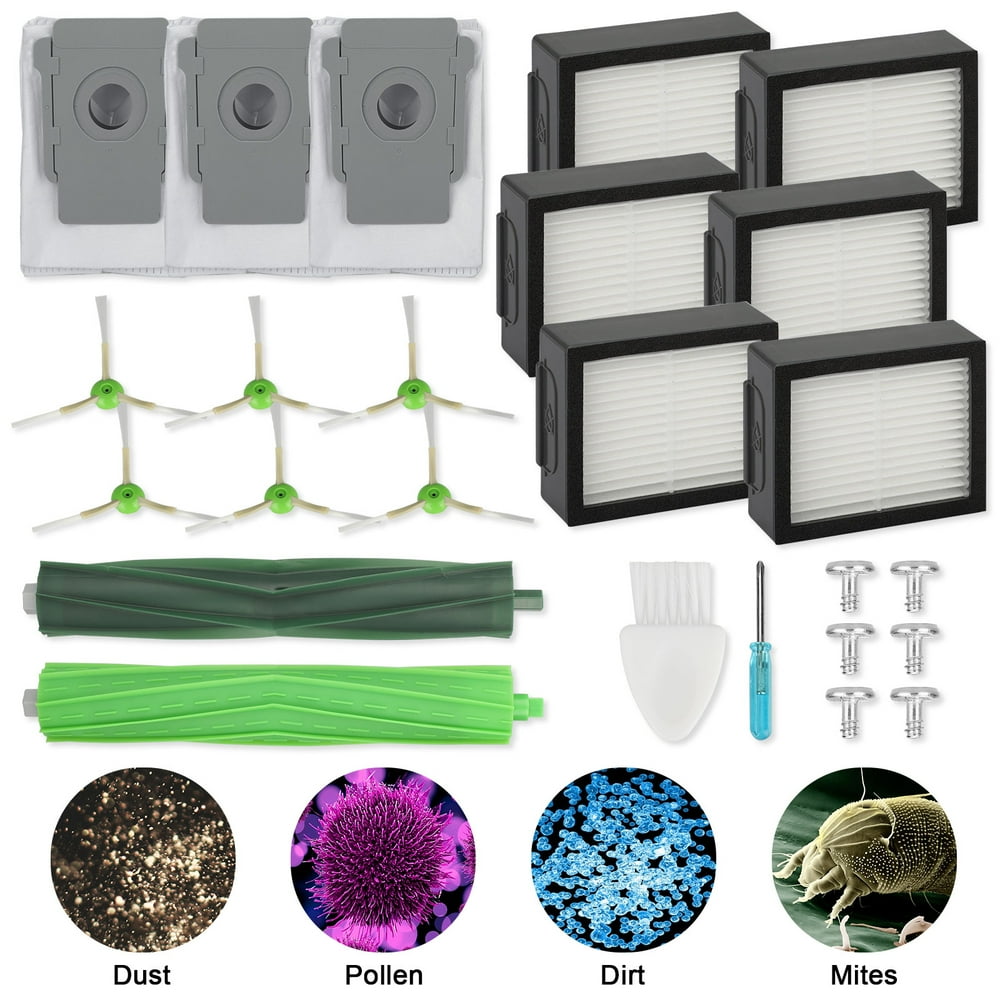 TSV Replacement Parts Fit for iRobot Roomba I Series i7 i7+ i3 i3+ i4