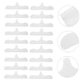 thumbnail image 6 of NICEXMAS 20-Pack Disposable Bra Sweat Pads White Ultrathin Breathable Absorbent Liners for Women Hot Weather Comfort, 6 of 8