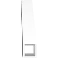 thumbnail image 4 of Ekena Millwork 3"W x 14"D x 14"H Westlake Architectural Grade PVC Knee Brace, 4 of 6