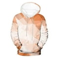 thumbnail image 5 of Sudadera con capucha para hombre, estilo casual, con cuello redondo, estampado, manga larga, blusa de poliéster, 5 of 5