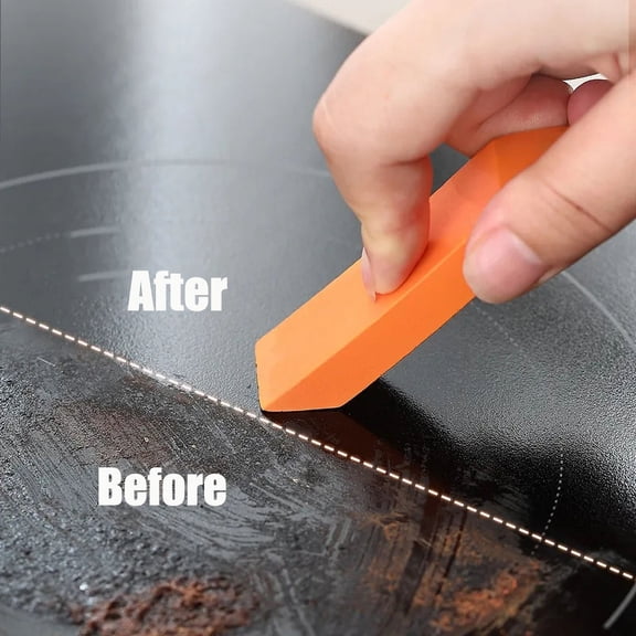 Multipurpose Rubber Cleaning Eraser, Rust Remover & Hard Water Stain Cleaner for Kitchen, Bathroom & Glass Surfaces