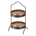 thumbnail image 1 of Accent Plus 10018370 Vineyard 2-Tier Standing Tray, 1 of 2