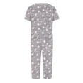 thumbnail image 5 of YanHoo Women's Summer Pajamas 2026 Short Sleeve Capri Set V Neck Sleepwear with Pockets Pjs Loungewear S-XXL, 5 of 6