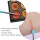 thumbnail image 4 of Cepillo de labios de silicona, cepillo de mezcla de barro facial reutilizable para maquillaje portátil (azul) Ehuebsd  Cuidado Belleza, 4 of 7