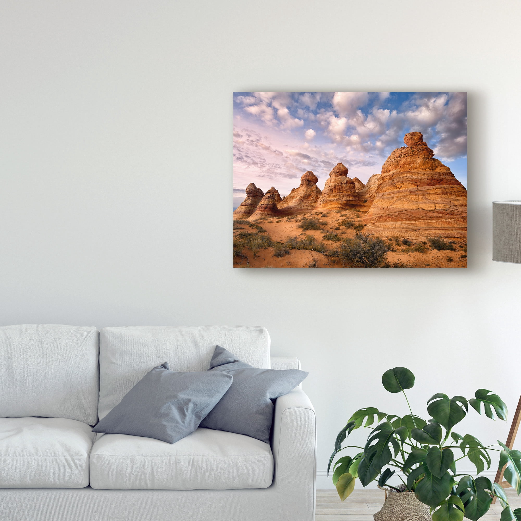 Trademark Fine Art 'Arizona Peaks I' Canvas Art by David Drost
