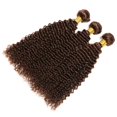 thumbnail image 4 of Hair Bundles Raivide Kinky Curly, marrón oscuro, 35 a 45 cm, 300 g, 4 of 7