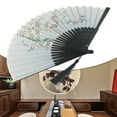 thumbnail image 6 of Hot New Stylish Hand Fan Cherry Blossom Fans for Garden Parties for Summer Occasions Handmade Japanese Style Fan, 5#, Garden Party Hand Fan, Summer Cherry Blossom Fan, Handmade Japanese Style Fan, 6 of 11