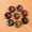 India agate, variant on 50pcs/lot 12-16mm Natural Stone Mixed Round Big Hole Beads for Bracelet Charms-Red jade-14mm