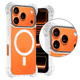thumbnail image 5 of Mr. Gadgets Funda De Uso Rudo Para iPhone, Diseño Magnetico, Case Transparente De Acrilico Epoxi, Tecnología Ultra Bounce, Anti-caídas Compatible Con iPhone 17 Pro Max Color Transparente, 5 of 7
