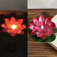 thumbnail image 1 of Waterproof LED Floating Candle Light with Flickering Effect, Lifelike Flower Shape, Battery Operated for Pool Pond Garden Decor, Romantic Ambiance, Safe for Indoor and Outdoor Use, 1 of 6