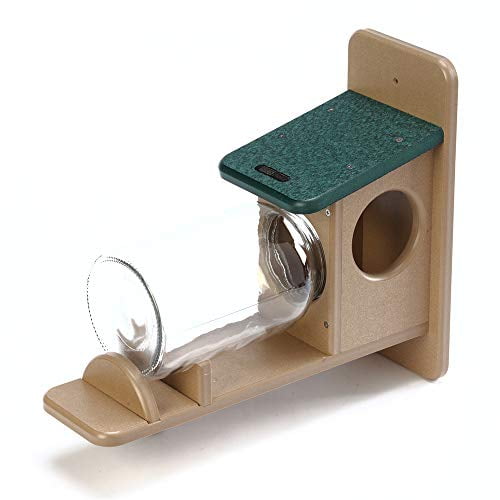 Birds Choice SNSQJAR Recycled Squirrel Jar Feeder, Squirrel Feeders, 7