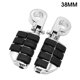 thumbnail image 2 of Pedal de Moto Montaje Soporte Aleación Profesional Ajustable Soportes Plegables Soportes Plegables Piezas Al Aire Libre Silver 38mm 1 Par Yuarrent VI002318-04, 2 of 7