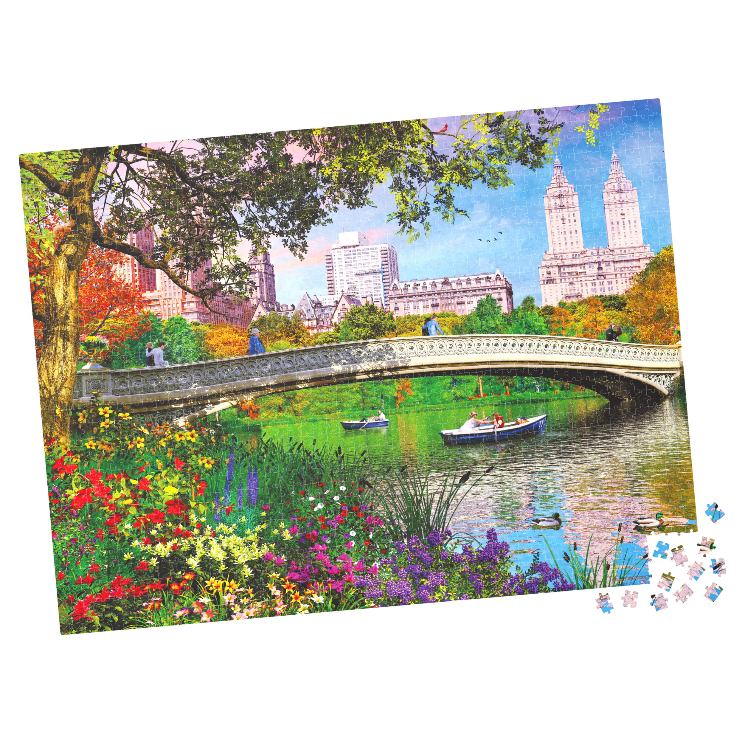 2000 Piece Adult Puzzle Fun Puzzles Wooden Puzzle Jigsaw Puzzle Toys Creative Gifts Fun Family Games Wooden Bridge