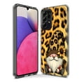 thumbnail image 3 of MUNDAZE Samsung Galaxy A20 Shockproof Clear Hybrid Protective Phone Case Gnome Sunflower Leopard Cover, 3 of 5