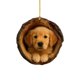thumbnail image 2 of Lekihaqq Forest Animal Christmas Ornaments, Acrylic Tree Decorations, Holiday Decor, Festive Animal Print Ornaments, Woodland Theme Christmas Decor, Wildlife Holiday Tree Hanging Decorations, 2 of 8