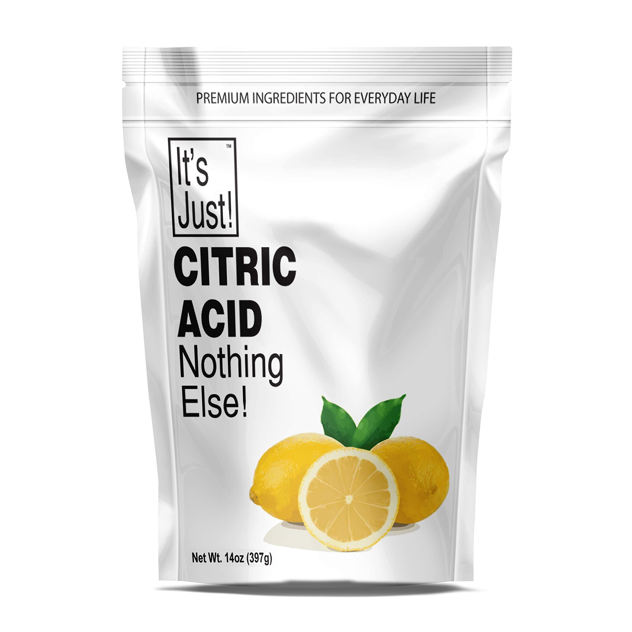 It's Just Citric Acid (Food Grade) NonGMO, Make Your Own, Bath Bombs, Sour Drinks, Household