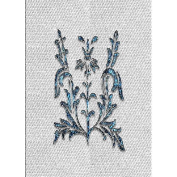 Ahgly Company Indoor Rectangle Patterned Off-White Novelty Area Rugs, 3' x 5'