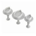 thumbnail image 4 of Momihoom Cake Rose Leaf Plunger Fondant Decorating Sugar Craft Mold Cookie Biscuit Cutter Cake Decorating Pastry Cake Tools, 4 of 9
