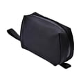 thumbnail image 3 of Bunblic Makeup Bag Portable Nylon Convenient Travel Essential Durability Storage Organizer Stylish Multipurpose Cosmetic Toiletry Bag Black, 3 of 8