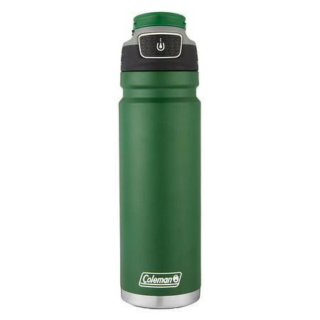 - Coleman AUTOSEAL FreeFlow Stainless Steel Insulated Water Bottle, 24oz