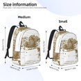 thumbnail image 3 of KLL Horse Rider In Field Print Travel Laptop Backpack - College Backpack Business Work Bag Nurse Bag Casual Daypack for Weekender Business Hiking -Small, 3 of 6