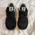 thumbnail image 4 of New Balance 574 Men's Shoes Black White Grey Size 12 Classic Shoe (ML574-EVB), 4 of 6