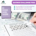 thumbnail image 5 of Prefdo A5 Size Money Saving Challenge Binder Kit, Multi-color, 5 of 6