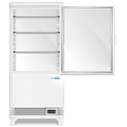 KoolMore 17 in. White Countertop Display Refrigerator – 3 Cu. ft.
