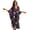 Black and Red - Skull Rose, variant on DISNIMO Sun Moon Print Women's Plus Size Kaftan Dress Swimsuit Coverup V-Neck Batwing Sleeve Caftan Dresses Lightweight Loose Swimwear Coverups for Party Pool Beach