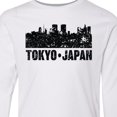 thumbnail image 4 of Inktastic Tokyo Japan City Skyline with Grunge Long Sleeve Youth T-Shirt, 4 of 5