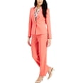thumbnail image 4 of Kasper LUXE SALMON Notched Collar Seamed Jacket, US 10, 4 of 4