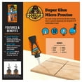 thumbnail image 3 of Gorilla Colle Super Micro Précise, 6 Grammes, Transparente, (Lot de 1), 3 of 6