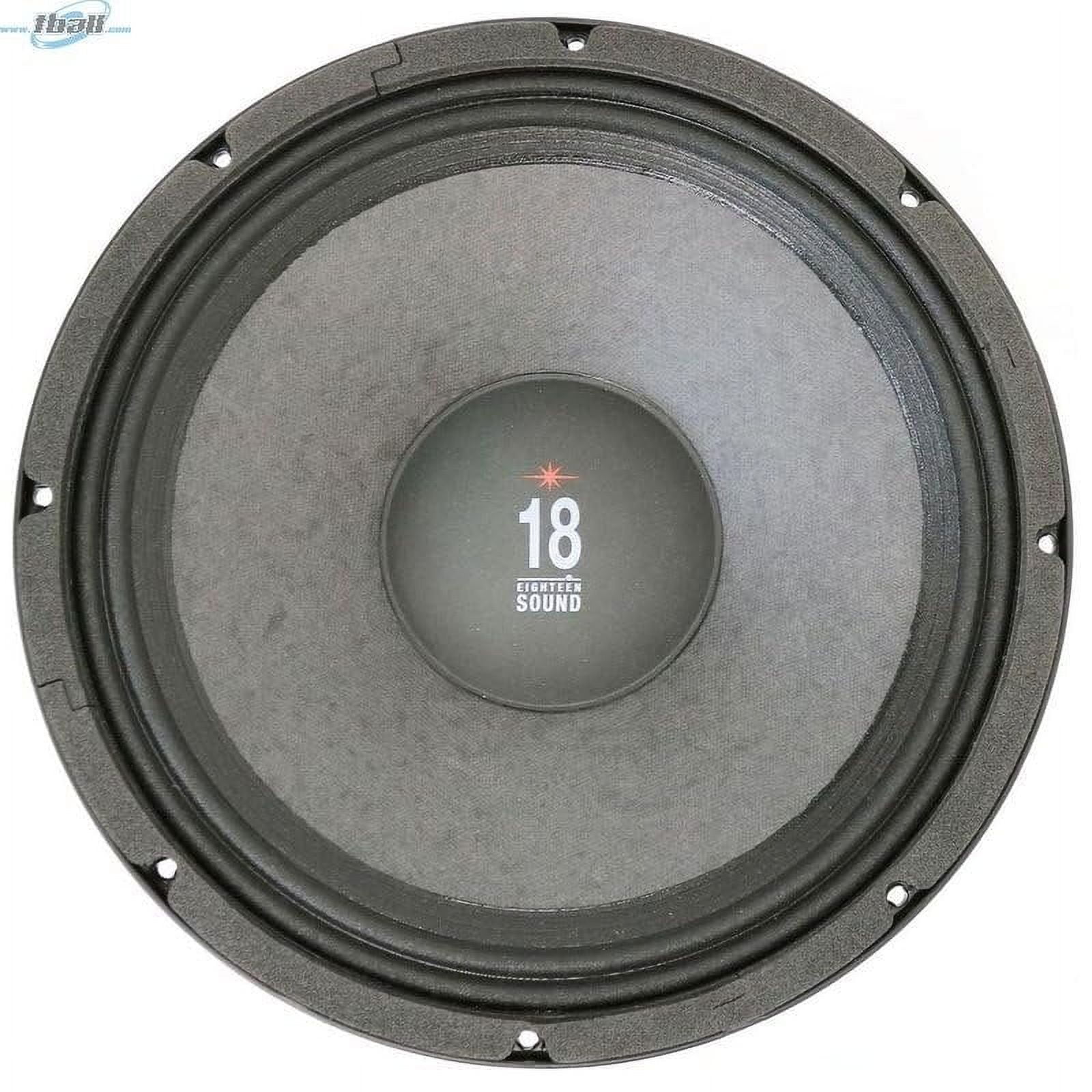 18 Sound High Performance Subwoofers, Bass And Mid-bass Speakers