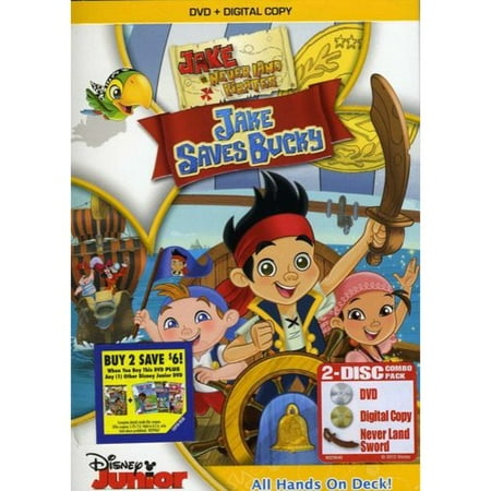 JAKE & THE NEVERLAND PIRATES-JAKE SAVES BUCKY (DVD/DC/SWORD)