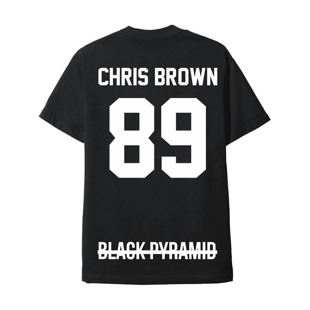 Celebrity Number T-Shirt Chris Brown 89 zhangyuxiang LED