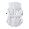 thumbnail image 1 of Shisuyan Vêtements pour Chien Robe pour Chien Polyester Blanc Lot de 1 Col Circonférence 32Cm 12.58 Po, 1 of 8