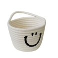 thumbnail image 2 of Storage Basket,Cute Cotton Rope Basket Woven Cotton Rope Storage Basket Cute Cotton Rope Basket Smooth Operation, 2 of 5