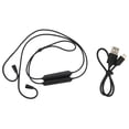 thumbnail image 2 of Headphone BT Adapter Cable, 2.9ft 10H Talk Time Wireless Headphone Cable  For IE80 For IE 8, 2 of 8