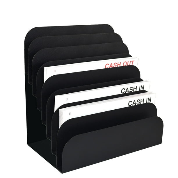 8 Slot File & Desk Organizer, Cashier Pad Rack, Paper Organizer