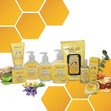 image Bella B Baby Essentials Set - Baby Shower Gifts - Gift Baskets Baby Grooming Kit - Baby Gift Basket 
