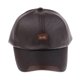 thumbnail image 3 of Gorra Casual de Béisbol Cálida de Invierno para Hombre Sombreros Al Aire Libre Deportivos de Golf de Pu Ajustable - Estilo 1-Marrón oscuro, unico Sunnimix Gorra de béisbol de invierno de los hombres, 3 of 8