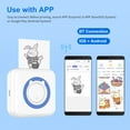 thumbnail image 3 of Label printer,All-in-one Printer Portable With 11 Paper Support Bt With 57mm Compatible With Compatible With Ios Printer Support Paper Rolls Printer Portable Printer With Ios Android Rolls 5 Paper, 3 of 7
