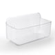 thumbnail image 1 of Transparente: pequeño, inodoro, estante de pared para baño, armario de pared, cocina, baño, caja de almacenamiento, transparente, sin perforación, armario de inodoro, 1 of 5