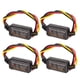 thumbnail image 2 of Controlador de luz estroboscópica de luz de freno Módulo de luz intermitente de automóvil automático 4PCS DC9-26V Controlador de luz estroboscópica LED 16 modos ajustables ANGGREK Otros, 2 of 8