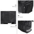thumbnail image 4 of Weiweiguan Bicycles Rear Shelf Bag MTB Bike Dual Carry Bag Bike Rear Rack Bag for Outdoor, 4 of 7