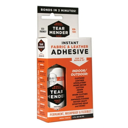Val-A Tear Mender Fabric & Leather Adhesive 2oz