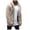 Beige, variant on Vedolay Men Coats for Winter 2023 Men Casual Solid Hooded Plush Warm Jackets Black,2XL