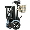 thumbnail image 3 of Collapsible Double Seater Electric Mobility Scooter,  3 Speed Options Reverse Gear, Front Storage Basket Included, 3 of 7