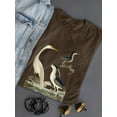 thumbnail image 3 of Vintage Heron Family T-Shirt Women -Alexander Wilson Designs, Female 4X-Large, 3 of 4