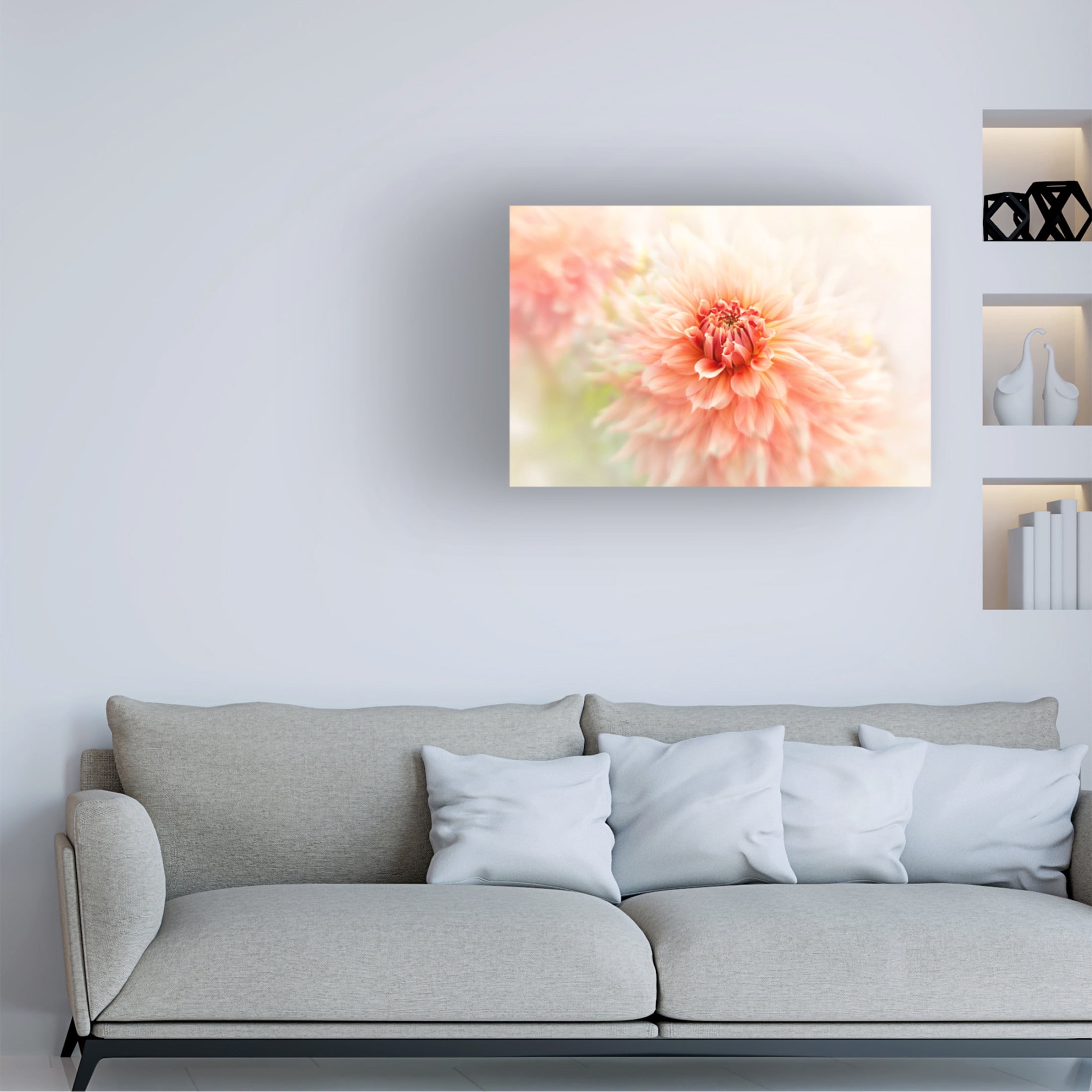 Canvas Wall Art - Jacky Parker 'Glow' Wall Art for Living Room, Bedroom, or Office D?cor by Trademark Fine Art - 32 x 22 Inches